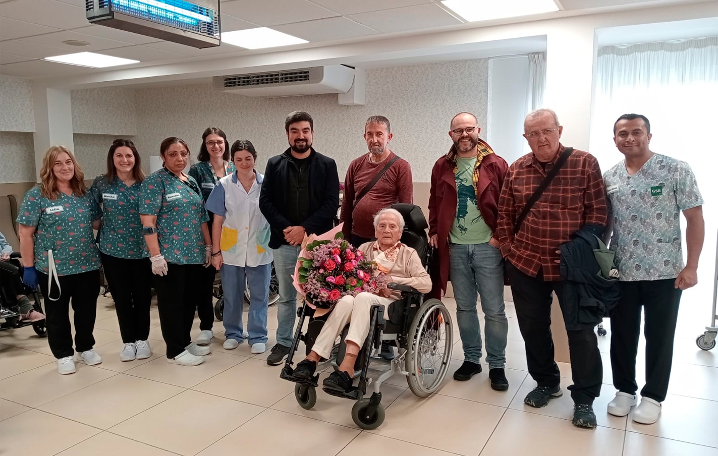 Inés Ibargutxi cumple 100 años