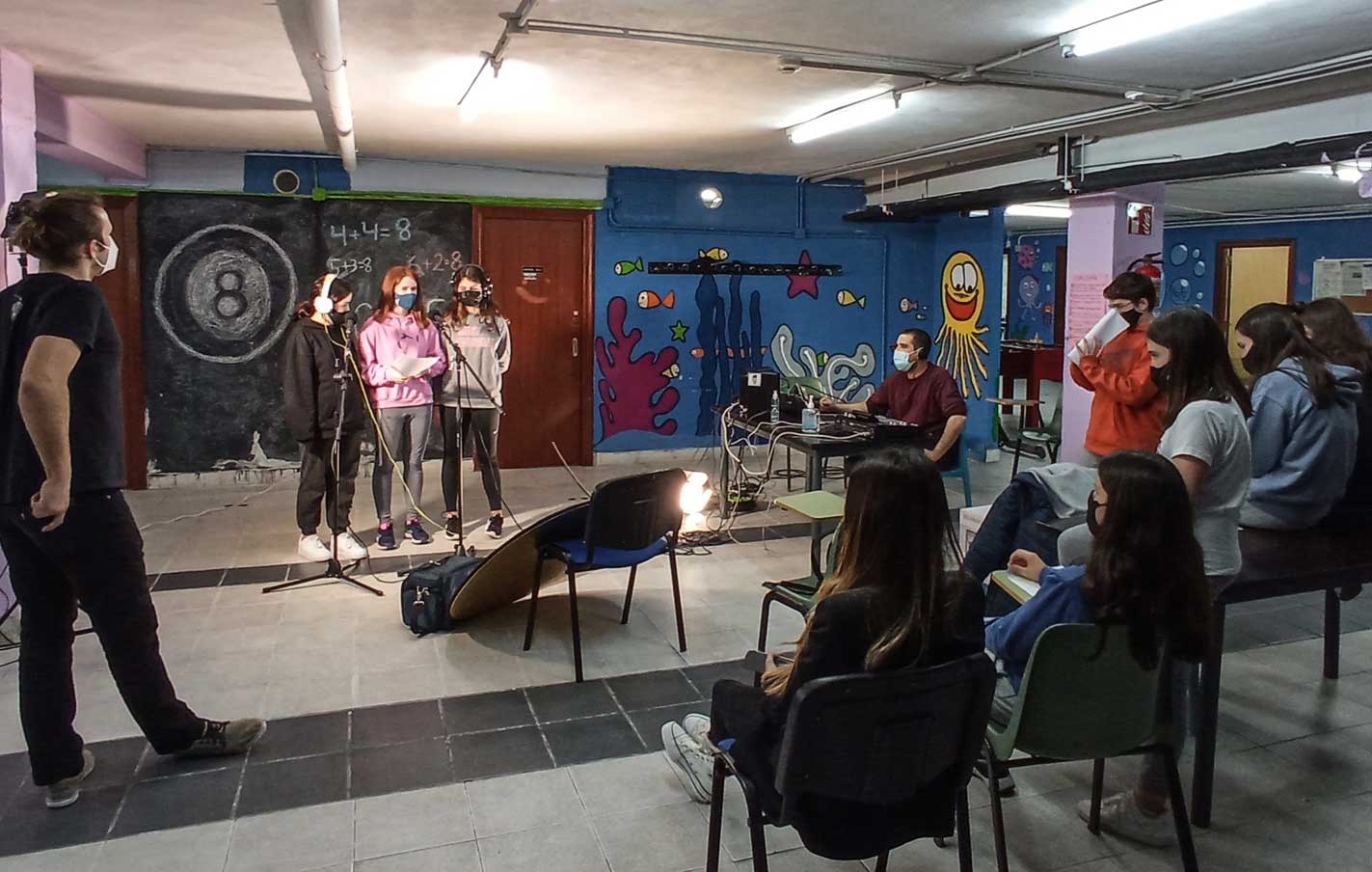 Las adolescentes de Legazpi han grabado un vídeo