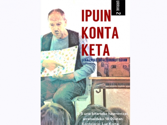 Cuenta cuentos el viernes en la Biblioteca Pública de Legazpi