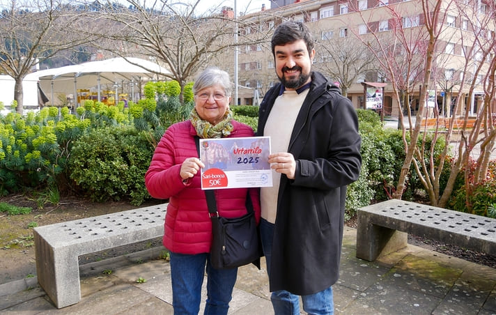 Concurso del calendario municipal - ganadora de enero