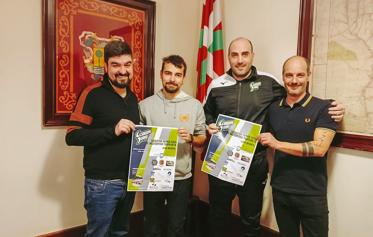 El III Torneo Internacional de Judo "Legazpiko herria 2024" se celebrará el 16 de marzo