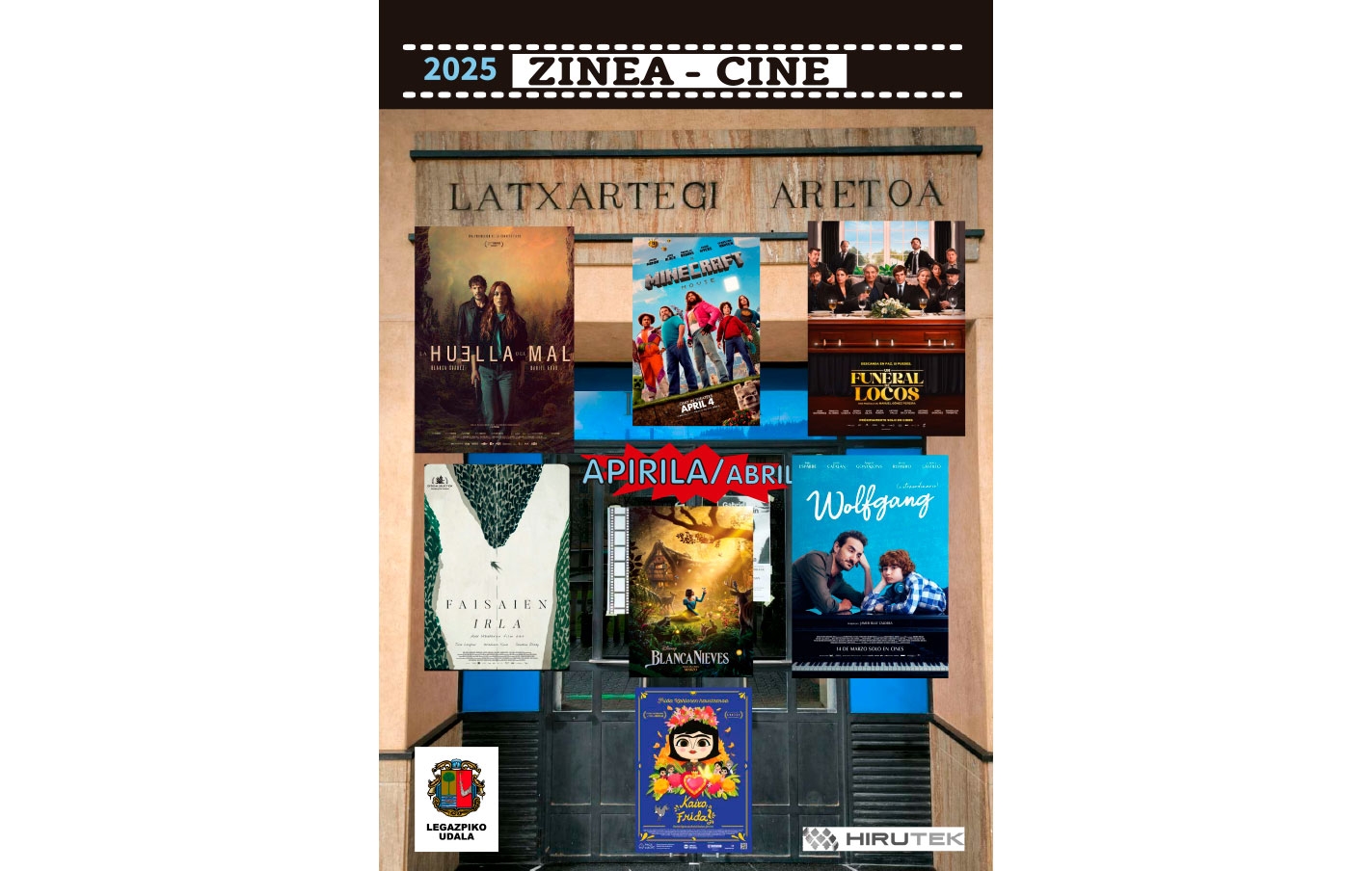 La empresa HTK Film S.L. gestionará el Cine Comercial de Latxartegi Aretoa a partir del 1 de abril