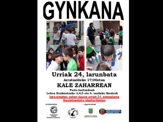 Gynkana con Sorgintxulo en Kale Zaharra