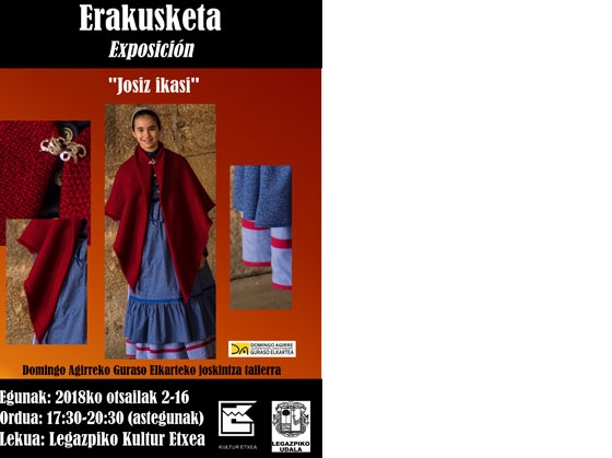 Exposición "Josiz ikasi"