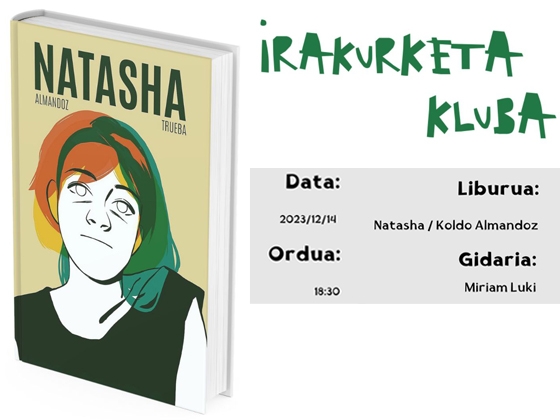 Sesión del club de lectura en euskara de diciembre