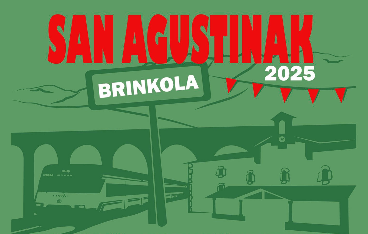 Las fiestas de San Agustín se celebrarán en Brinkola los días 28, 29, 30 y 31 de agosto