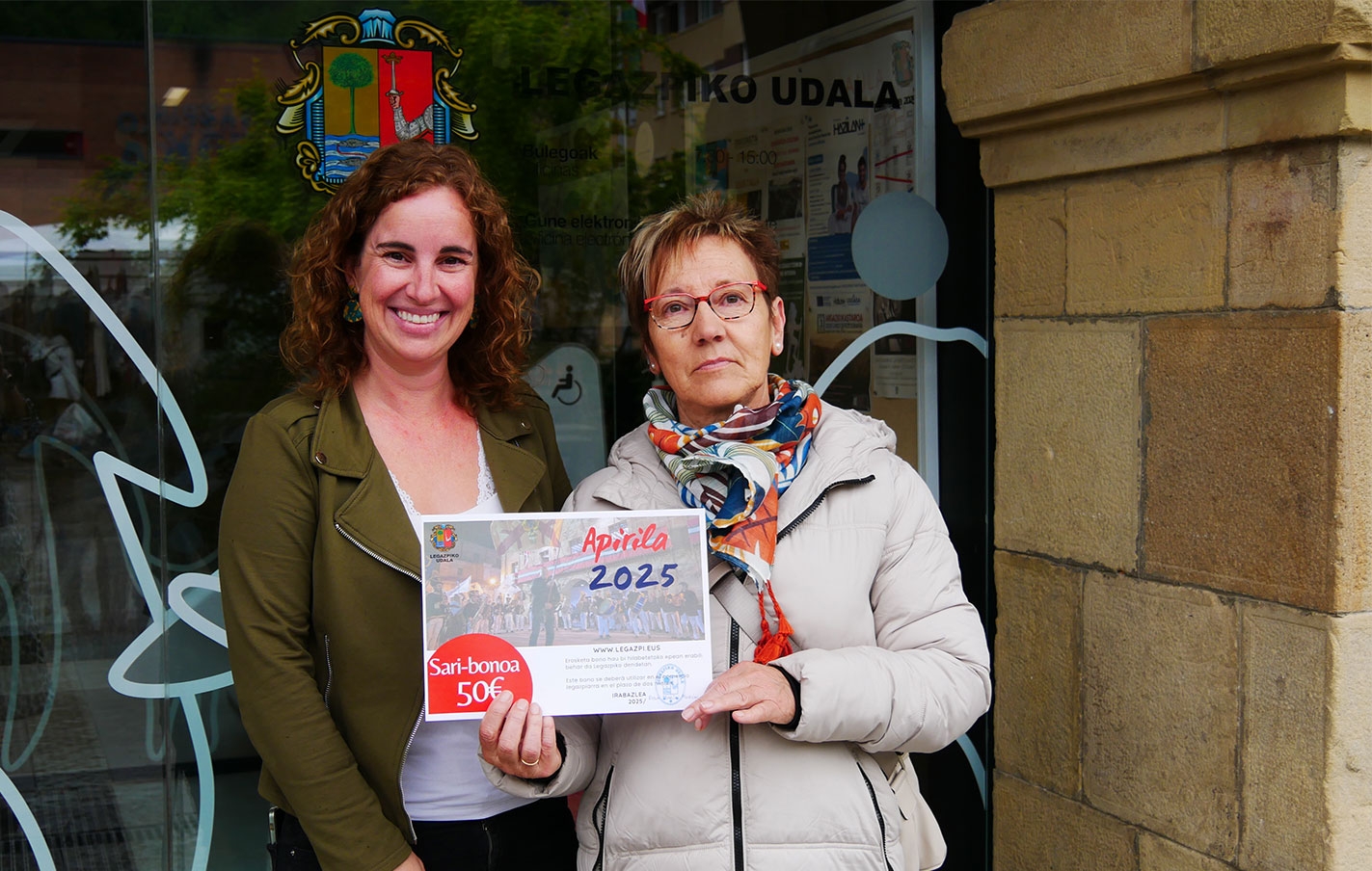 Concurso del calendario municipal - ganadora de abril