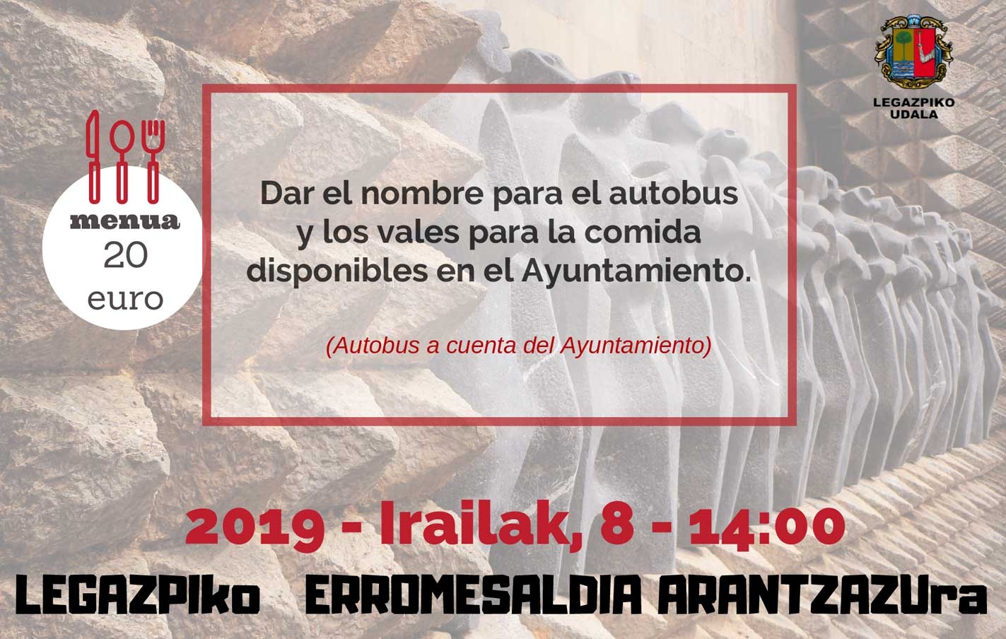 Peregrinación a Aranzazu.