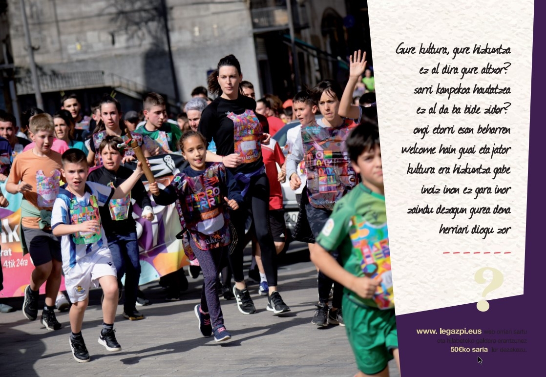 Concurso del calendario municipal. Palabra secreta del bertso de junio