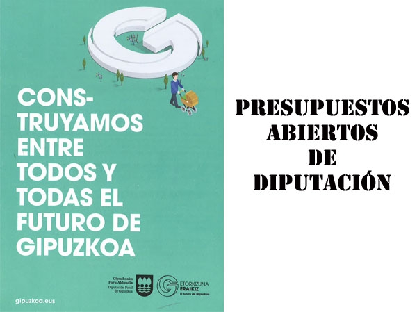 Llega a Legazpi la carpa de Diputación de presupuestos abiertos