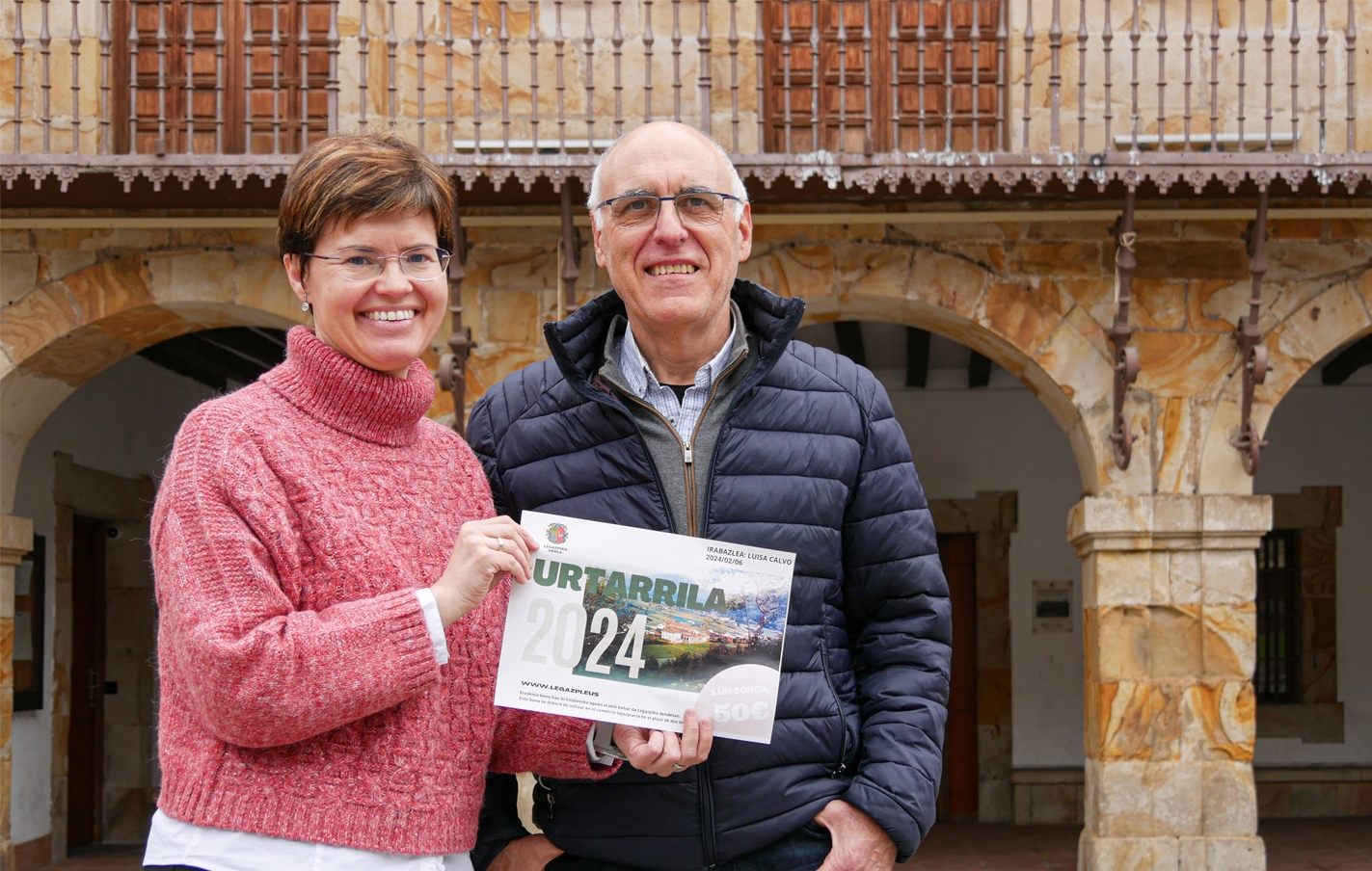 Concurso del calendario municipal - Ganadora de enero