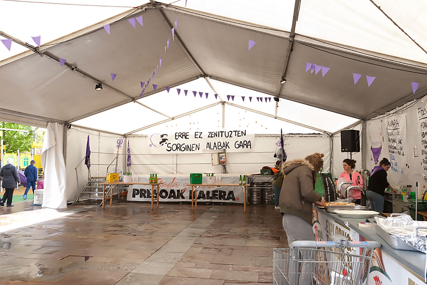 Abierto el plazo de solicitud para la Txosna de las fiestas de septiembre