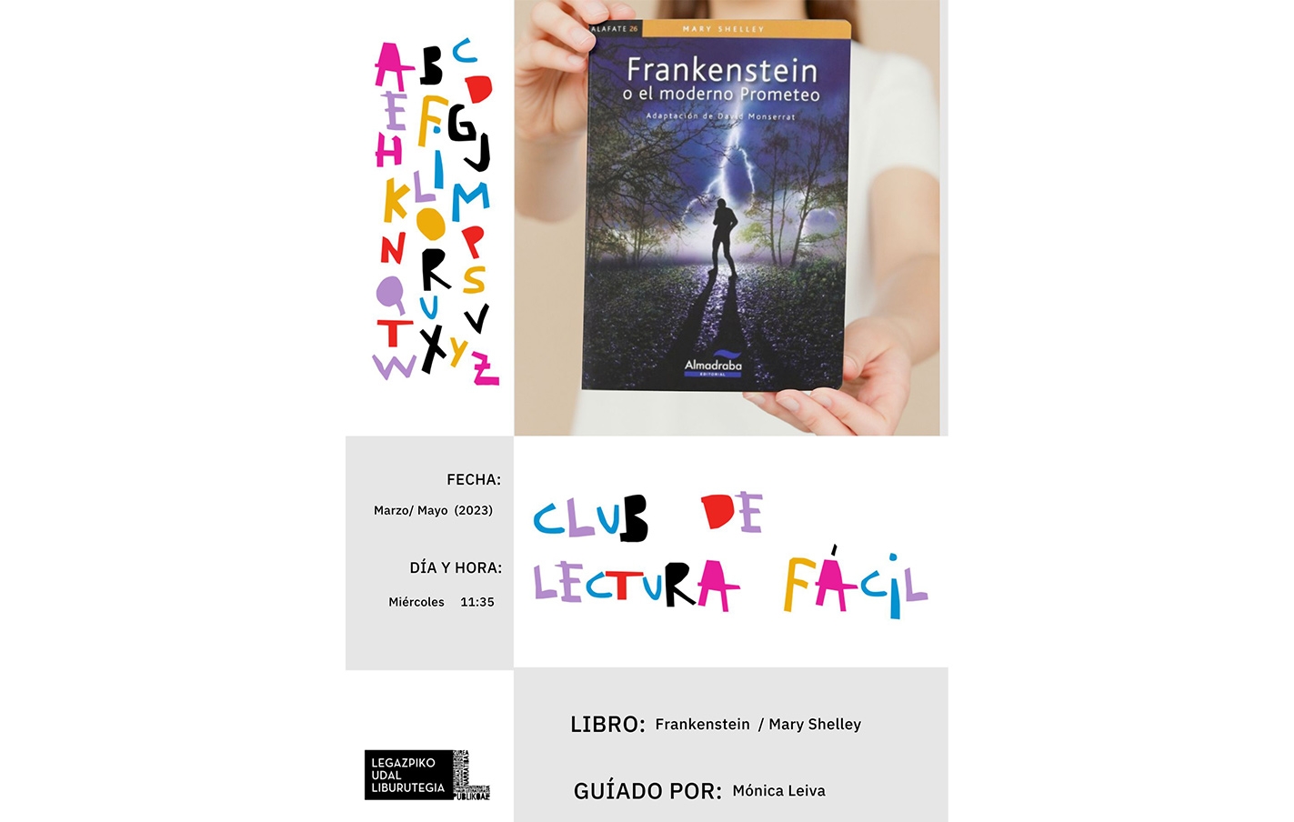 El Club de Lectura Fácil tendrá otro libro entre manos  a partir del 8 de marzo