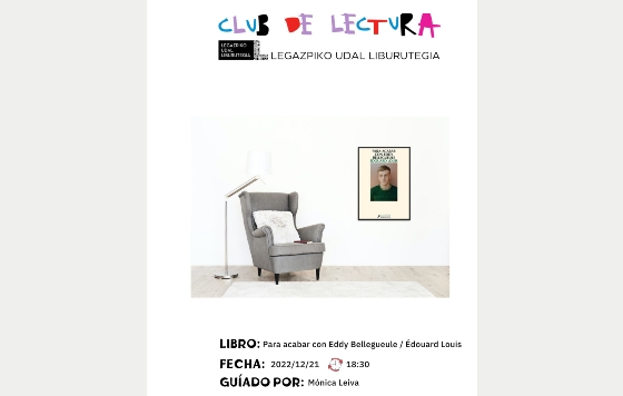 Sesiones del club de lectura en castellano el diciembre