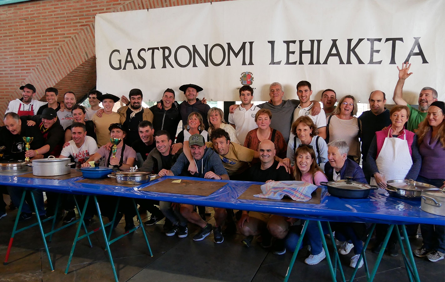 Reunión del grupo de trabajo Herri Jaiak para la elaboración de las fiestas Santikutz de Agorre