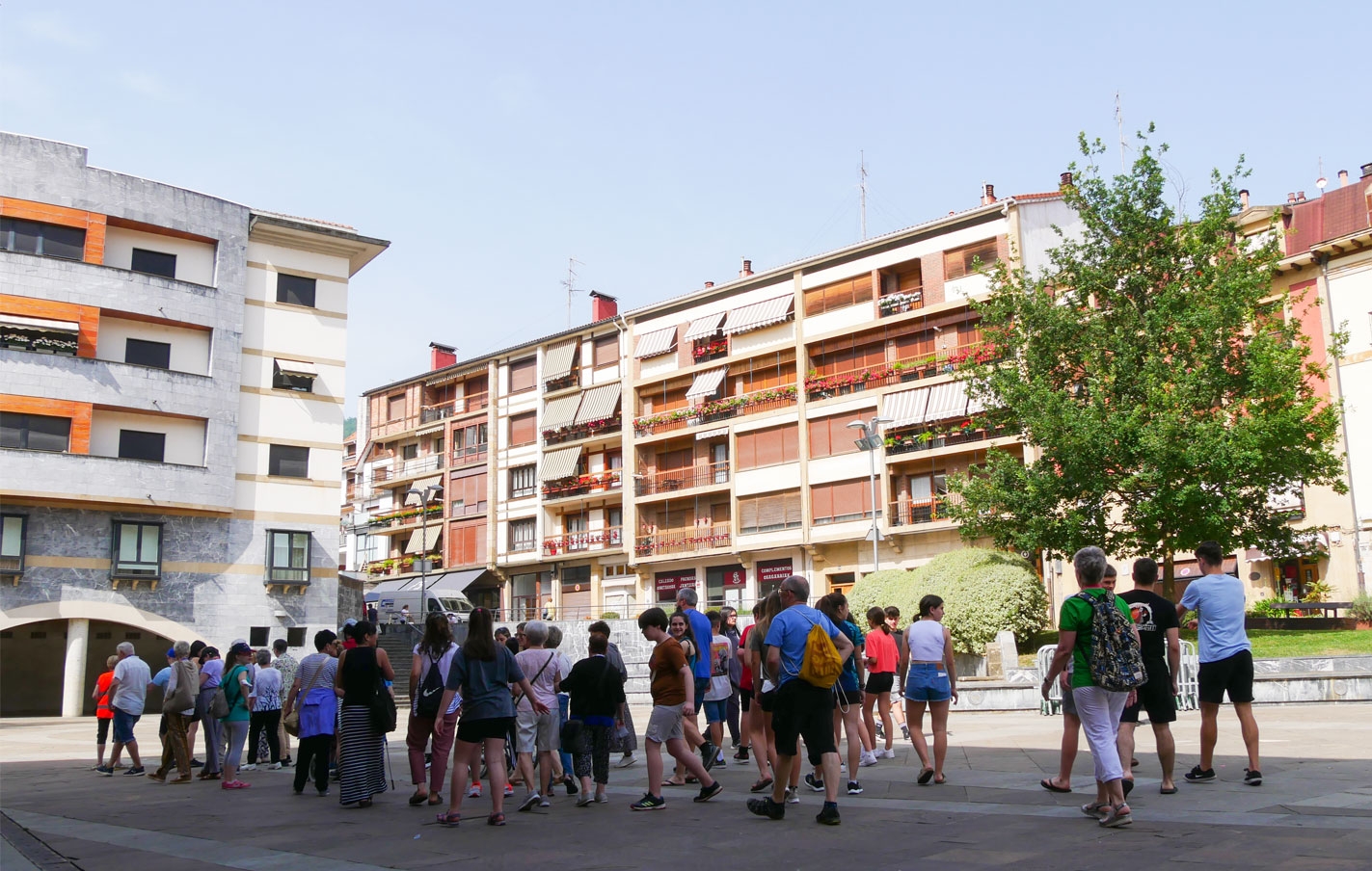 Participación del alumnado legazpiarra en Legaztipi Tapa intergeneracional