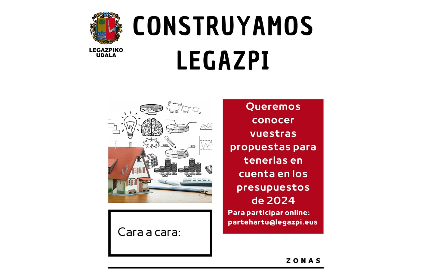 La iniciativa ERAIKI DEZAGUN LEGAZPI ayudará a definir los presupuestos de 2024