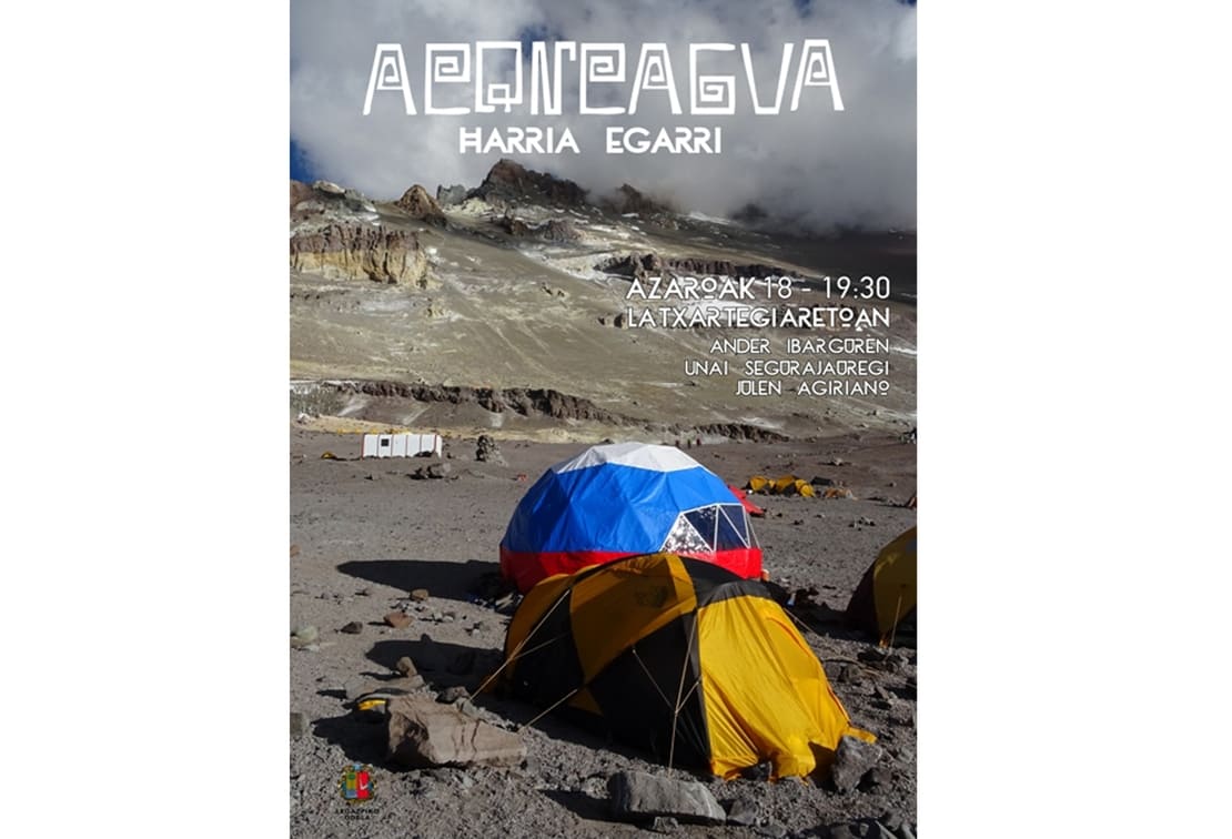 El audiovisual Aconcagua: Harria egarri