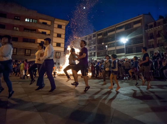 Fotos de la hoguera de San Juan