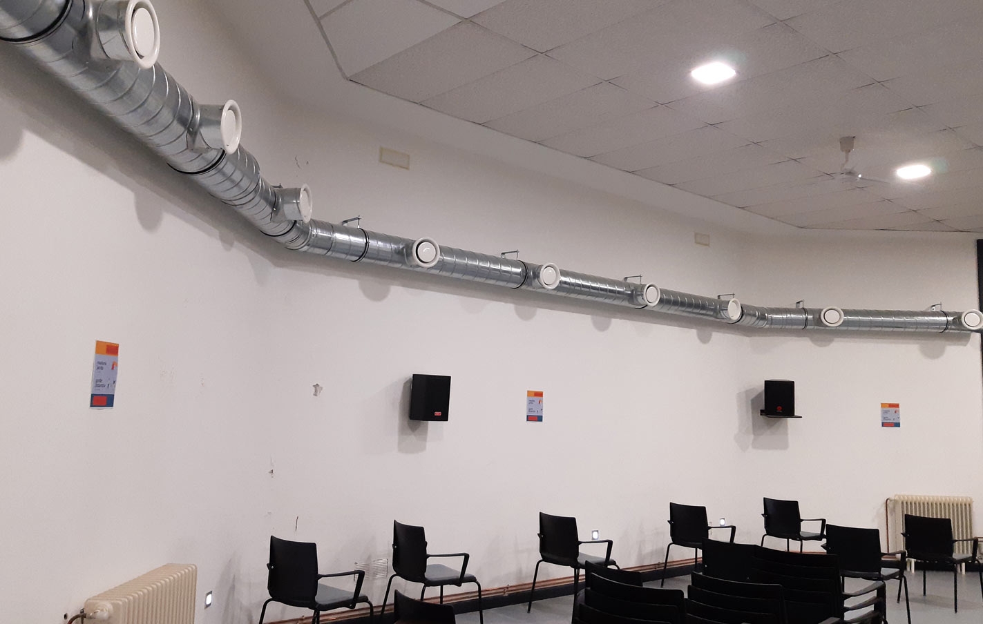 Finalizadas las obras de mejora de calidad de aire en kultur etxea