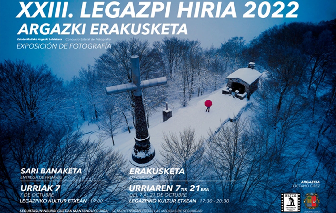 Exposicón fotográfica: obras seleccionadas del concurso estatal de fotografía “Legazpi Hiria”