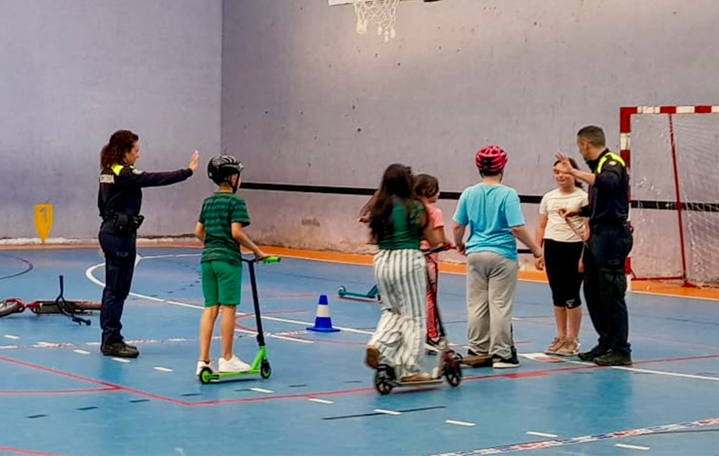 La Policía Municipal ha puesto en marcha una Formación en Educación Vial en los centros escolares