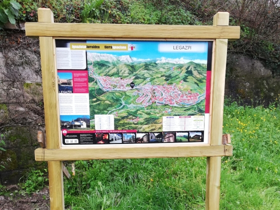 Nuevo panel turístico informativo Tierra Ignaciana