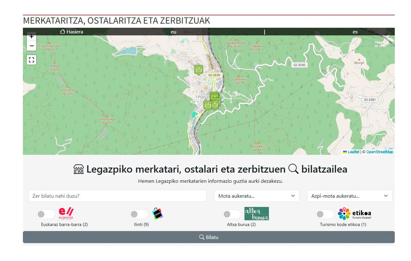 Añade tu negocio al nuevo escaparate de la web municipal
