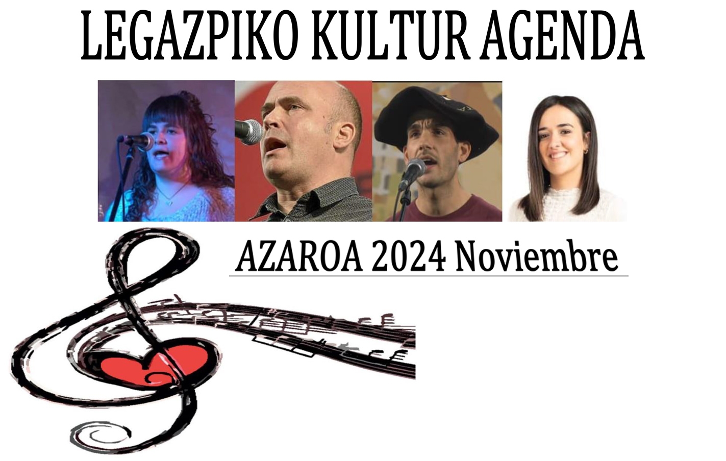 Programación cultural y actividad de KZgunea en noviembre