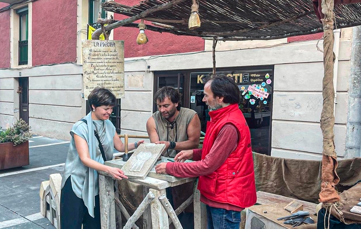 Buen ambiente en la Feria Medieval celebrada el pasado fin de semana