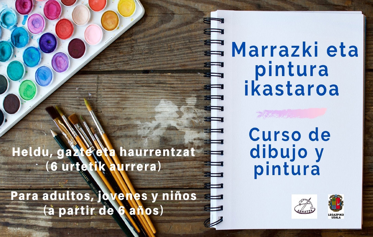 Matrícula del curso 2022-2023 de Dibujo y Pintura