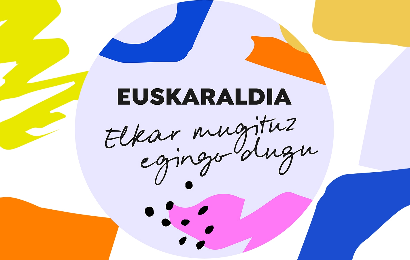 Euskaraldia, llamamiento para recoger las chapas