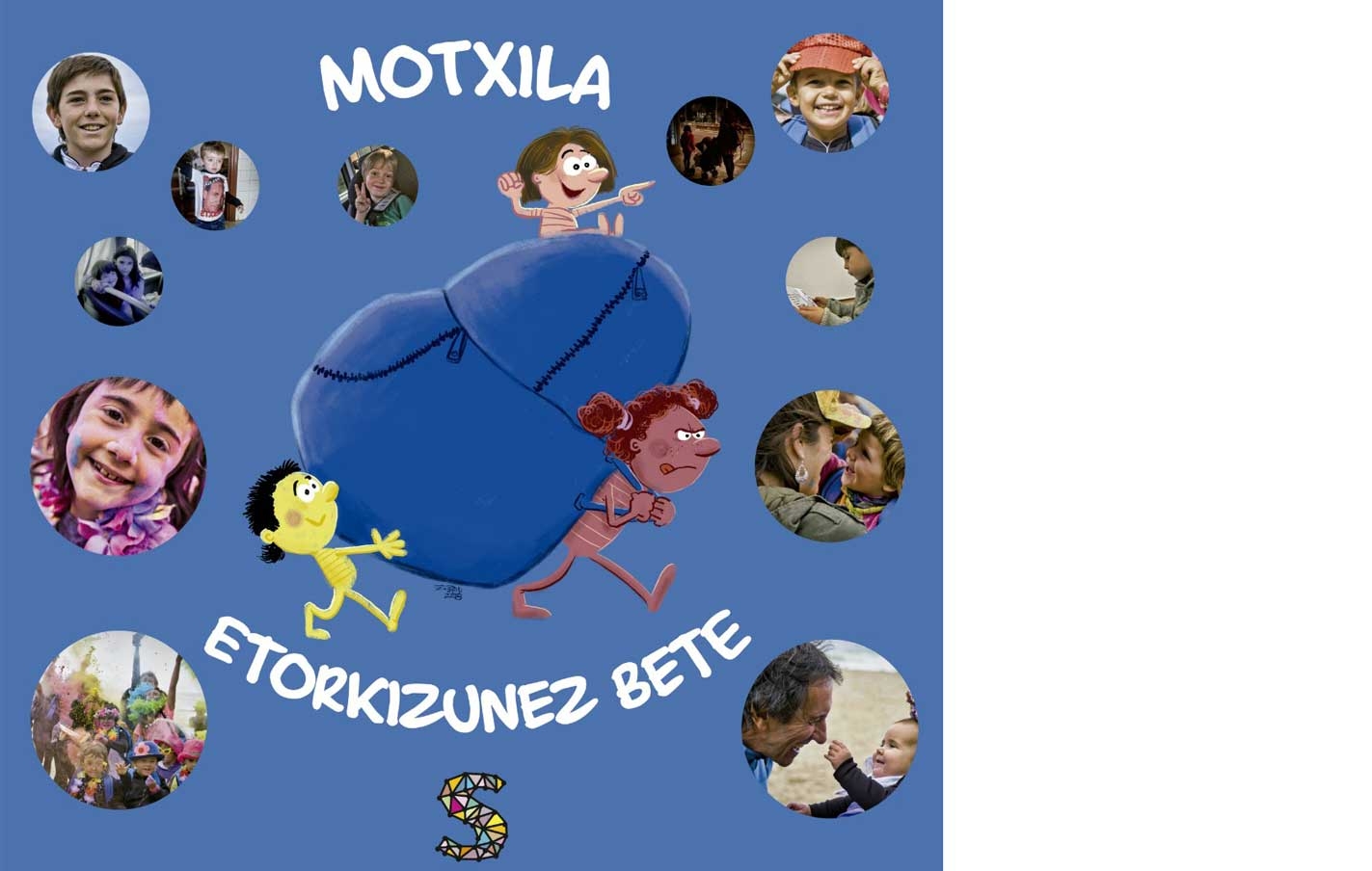 Exposición Haur Motxiladunak en Kultur Etxea.
