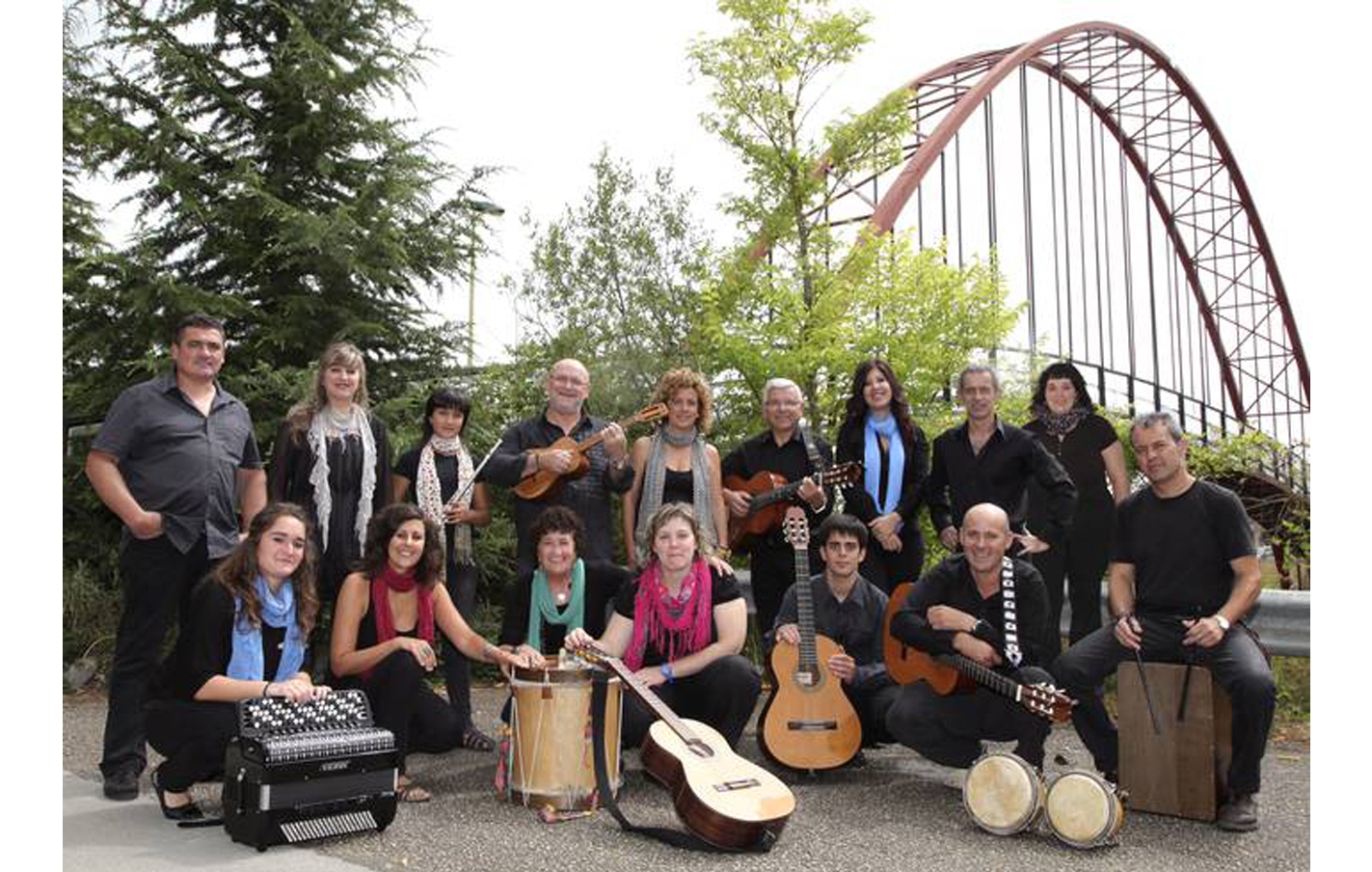 Trasteando (Altsasu) en concierto. Azaroan Musika 2021