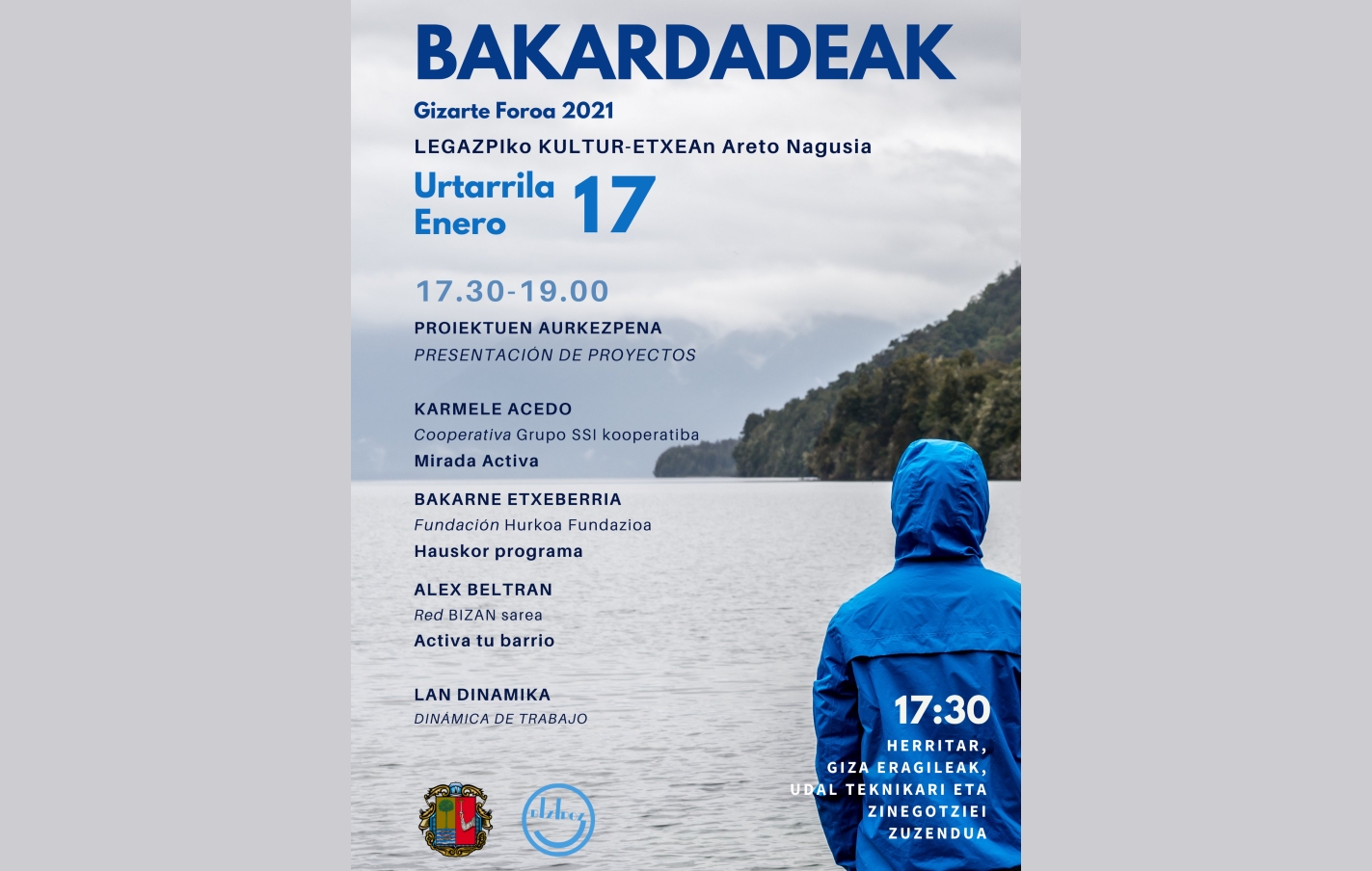 Gizarte Foroak BAKARDADEEI buruzko bigarren saioa egingo du