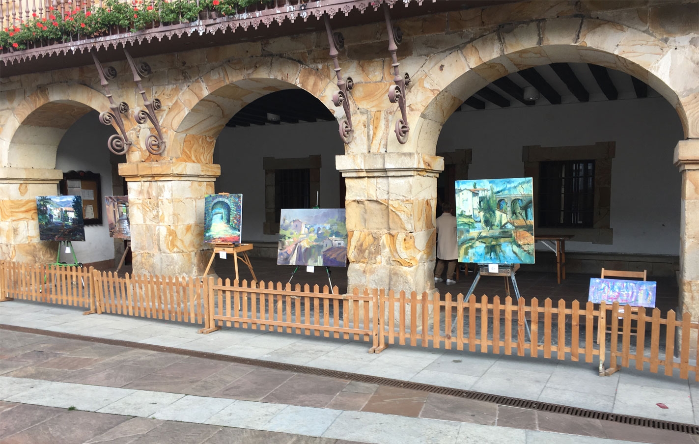 XX Concurso de Pintura de calle “Joxe Martin Etxeberria”. Vota por el cuadro que más te gusta