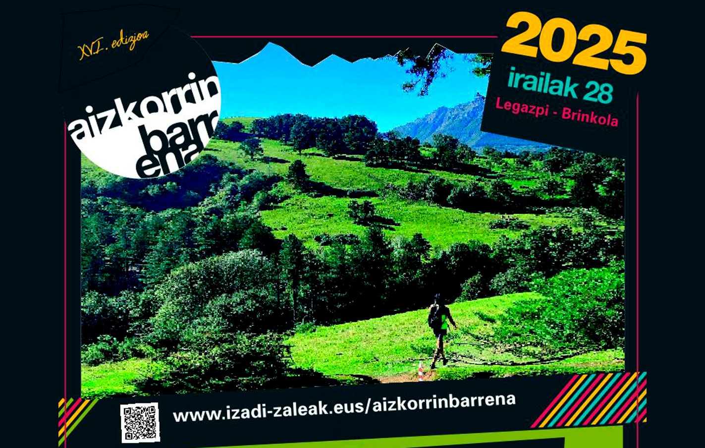 Vuelve la XVI edición de “Aizkorrin Barrena”, el 28 de septiembre
