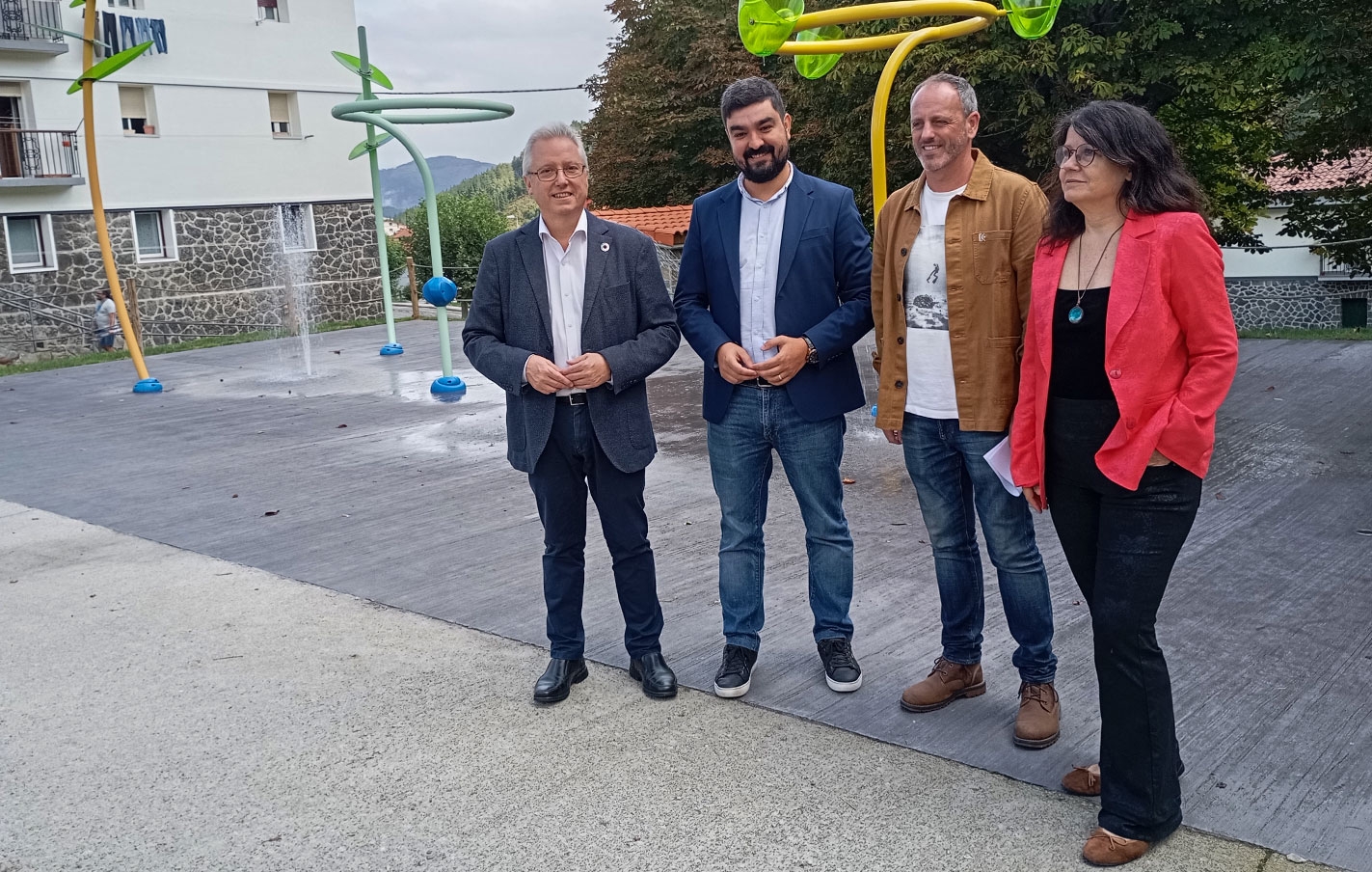 Sostenibilidad financia con 35.000 euros el parque de chorros de San Ignacio, primer refugio climático de la localidad