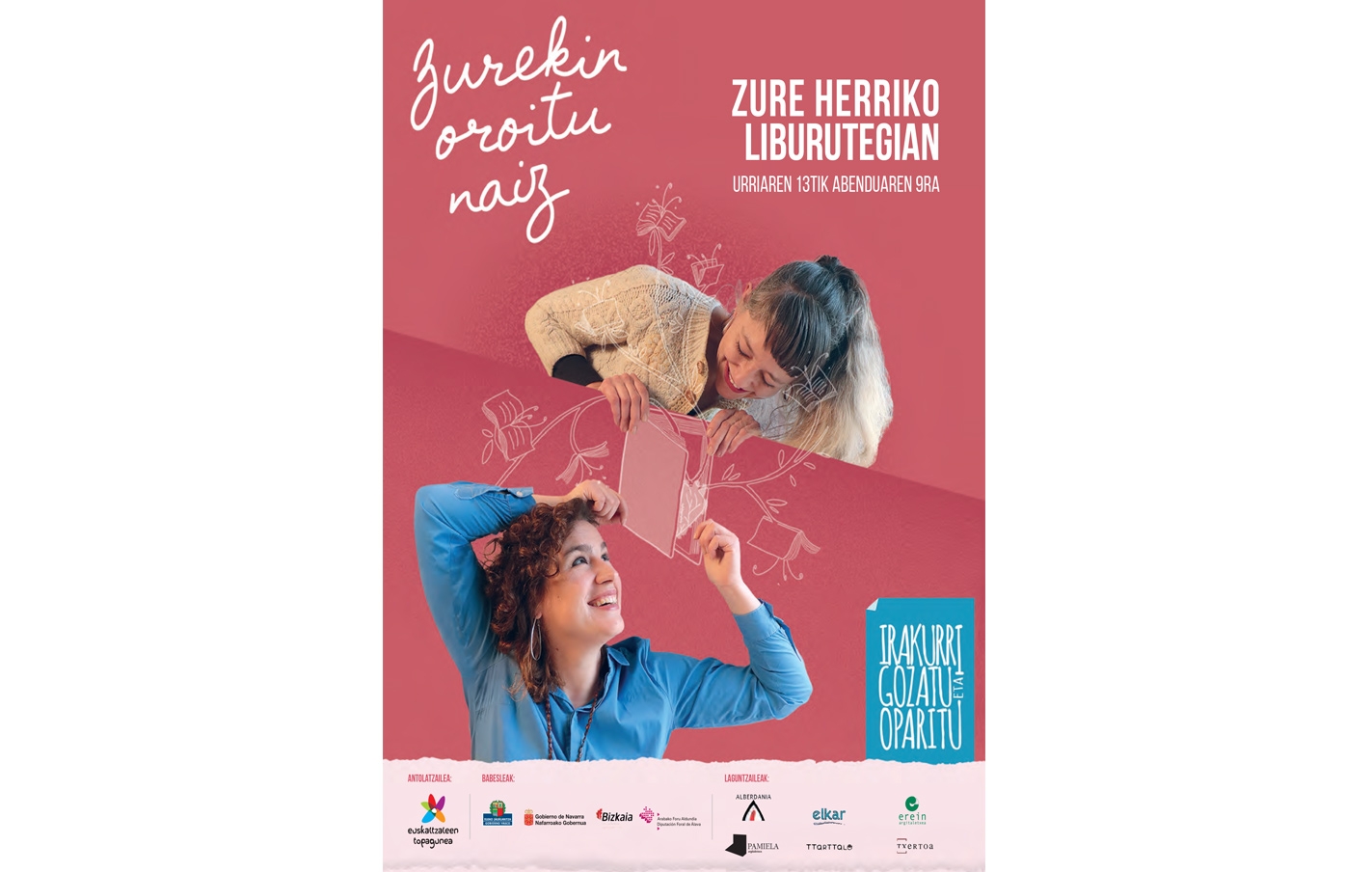 Irakurri, Gozatu, Oparitu: participa, disfruta y haz disfrutar.