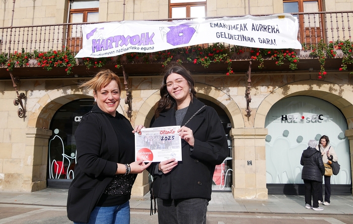 Concurso del calendario municipal - ganadora de febrero