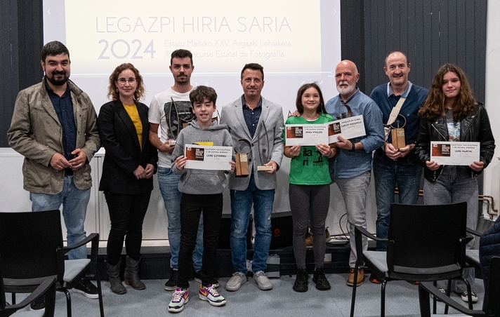 Exposición: Fotografías del concurso estatal de fotografía “Legazpi Hiria”