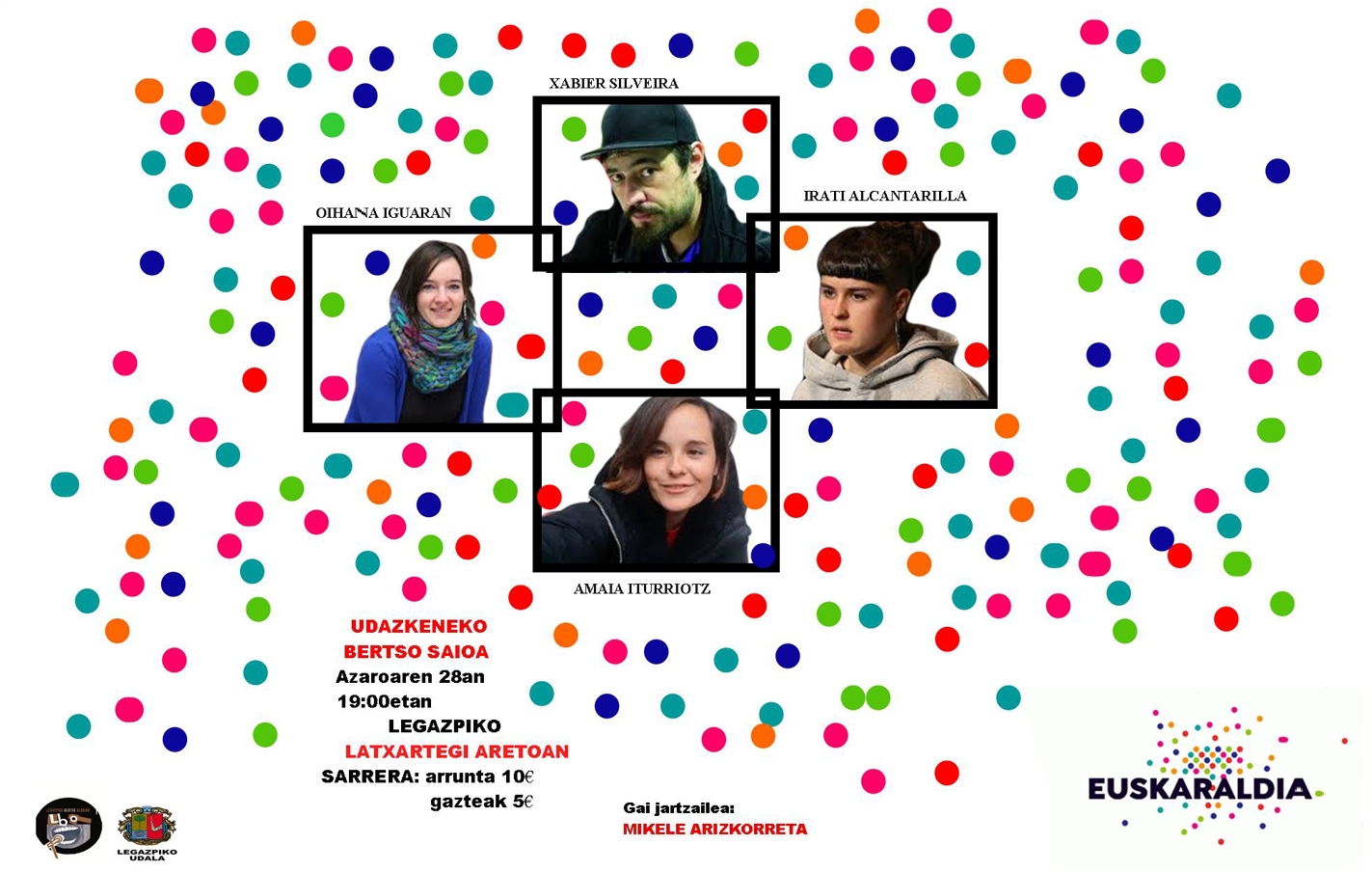 Festival de bertsolaris dentro del Euskaraldia