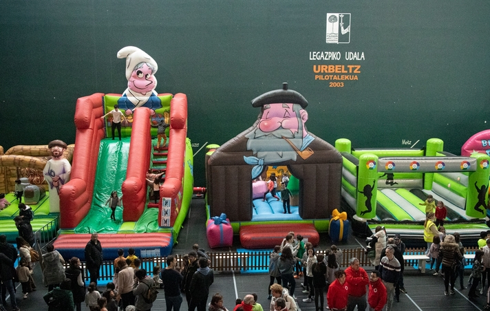 Parque infantil de Navidad y tren Txu-txu del 2 al 4 de enero