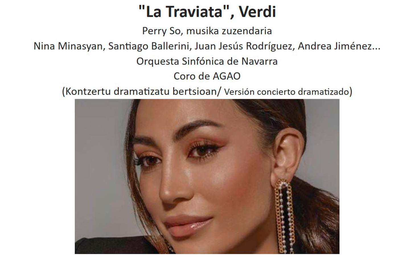 Kursaal Eskura-Autobús gratuito: "La Traviata", Verdi (Versión concierto dramatizado)