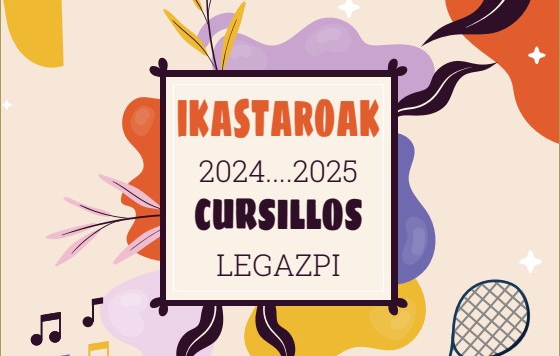 En los buzones, los cursos que se ofrecerán en Legazpi en el curso 2024-2025