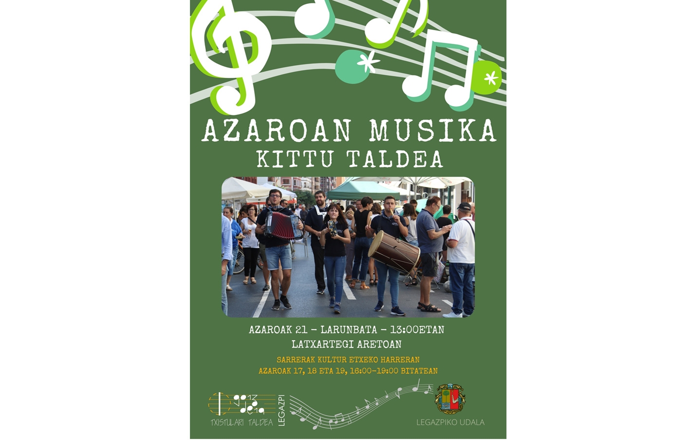 Ciclo Azaroan Musika: Kittu taldea