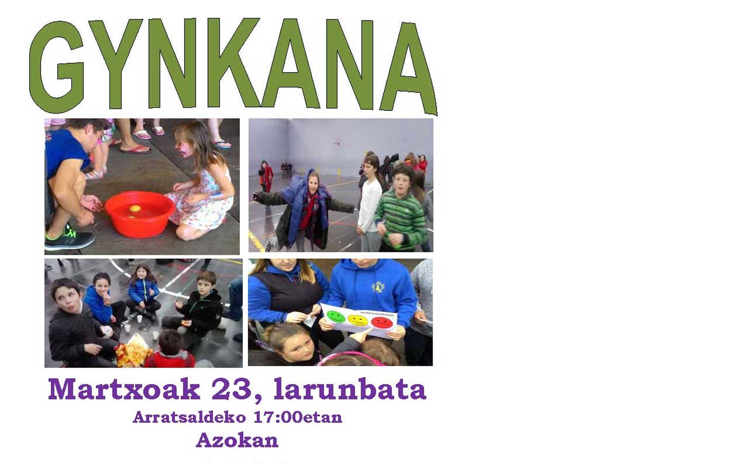 Gynkana con Sorgintxulo