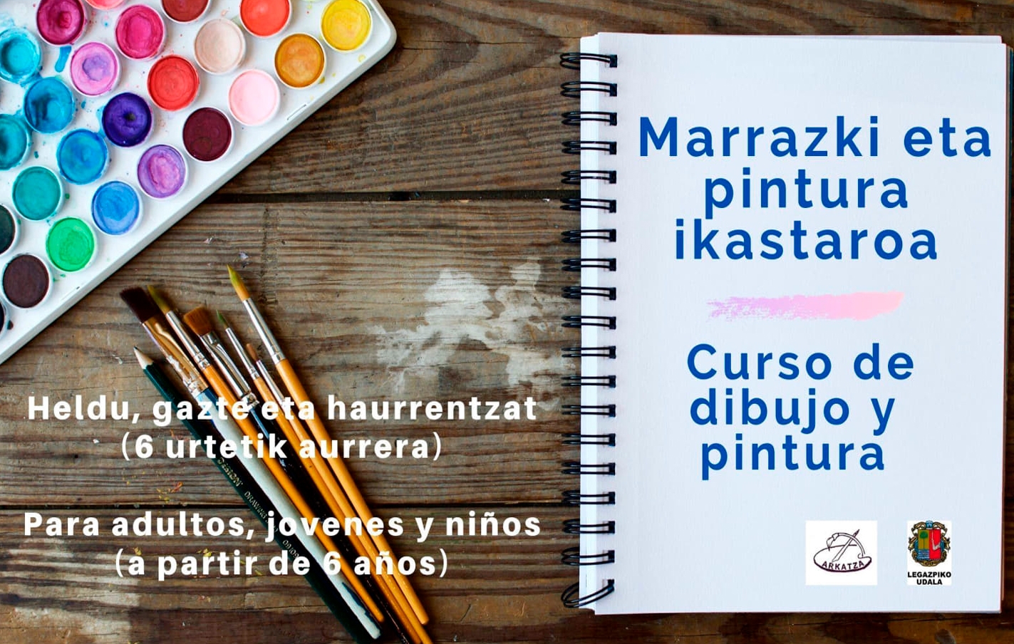 Matrícula del curso 2024-2025 de Dibujo y Pintura