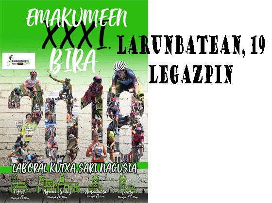La XXXI- Emakumeen Bira dará comienzo en Legazpi