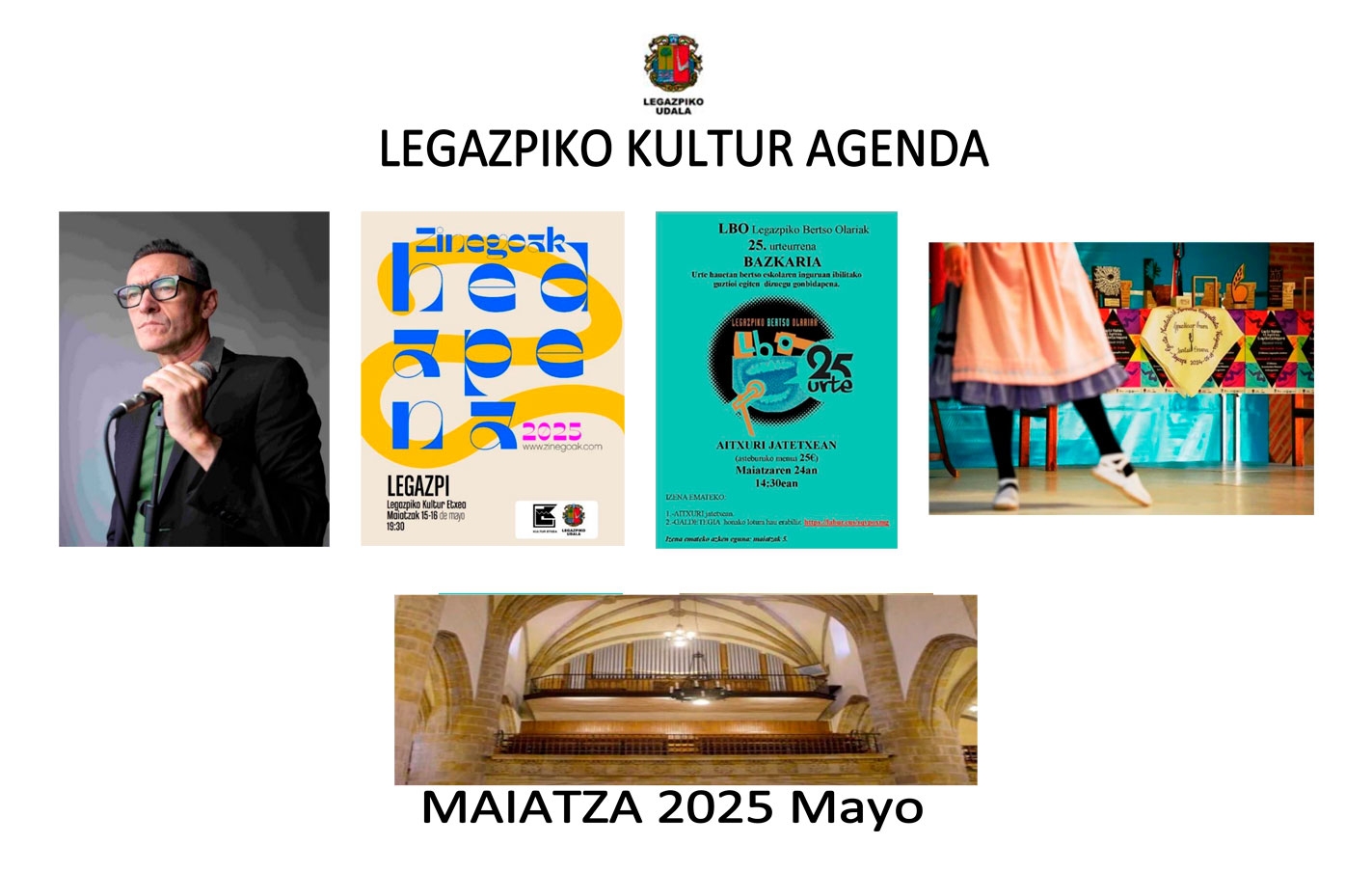 Programación cultural y actividad de KZgunea en Mayo de 2025